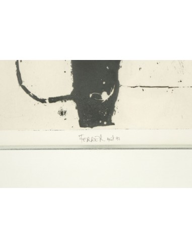 Gravur, Lithographie, signiert Ferrer