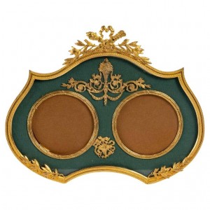 Gilded Bronze Photo Frame