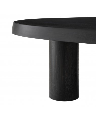 Mesa de café oval