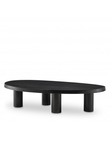 Mesa de centro ovalada