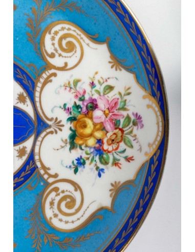 Porcelain Tray and Decanter with Stopper