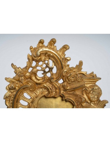 Paar Rahmen in goldener Bronze