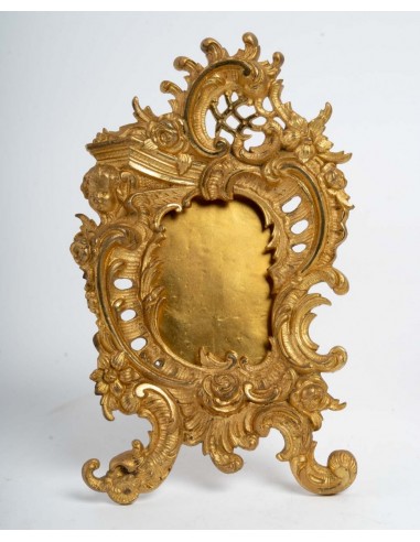Paar Rahmen in goldener Bronze