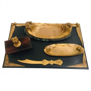 Office set, Art nouveau style