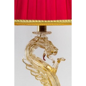 Skleněná dračí lampa 2