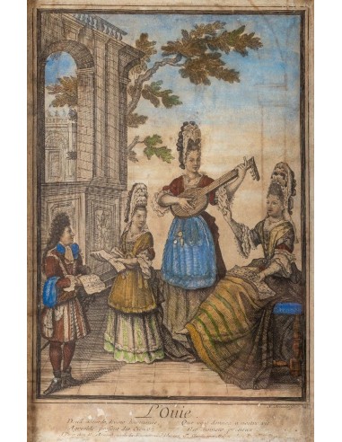 Четыре аллегорические гравюры 1680х гг