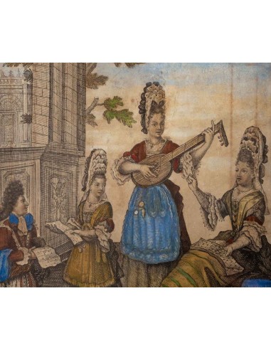 Четыре аллегорические гравюры 1680х гг