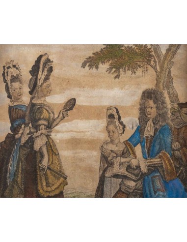 Четыре аллегорические гравюры 1680х гг