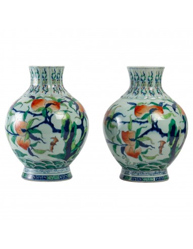 Par de vasos Longevity Peach