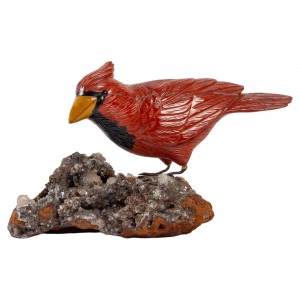 Carved Marble Bird