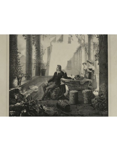 Lithographie, Gravure, Maison de Taso Torquato (ang.)