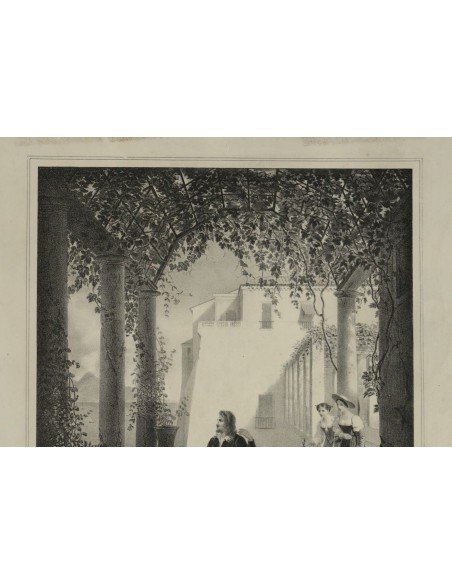 Lithographie, Gravure, Maison de Taso Torquato (ang.)