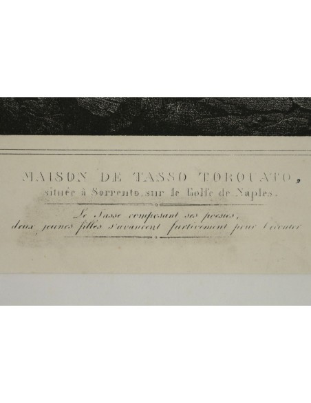 Litografía, Grabado, Casa de Tasso Torquato