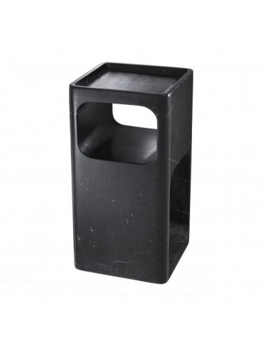 Mesa auxiliar rectangular de mármol