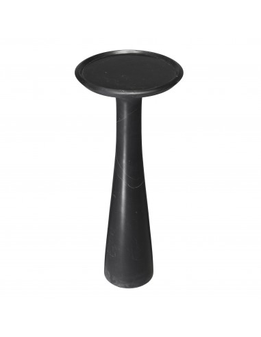 High back table in marble