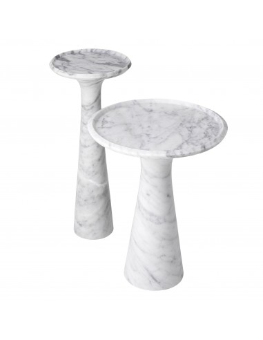 High Side Table in Marble