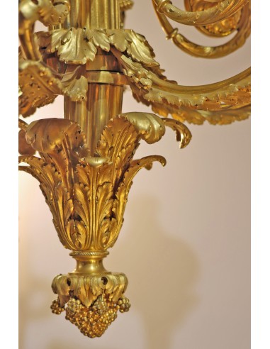 Oro bronzo lucentezza con sei luci