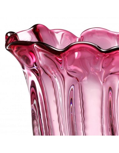 Ensemble de deux vases en verre...