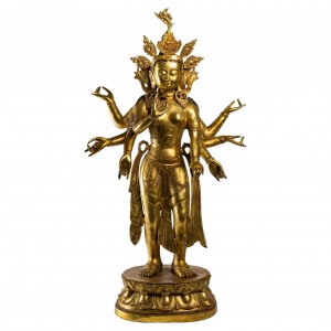 Large statue, amoghapasa...