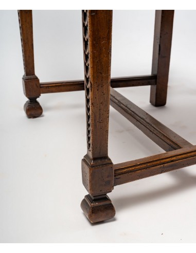 Pair of neo-gothic Solid Walnut...