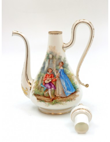 Caixa grande feita de porcelana