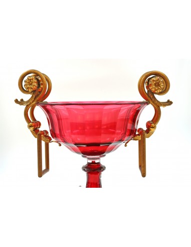 Vidro de cristal boêmio