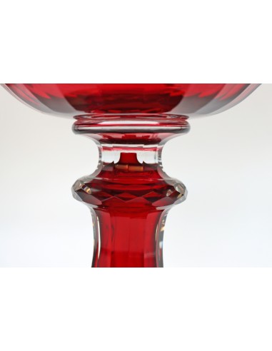 Glass of bohemian crystal