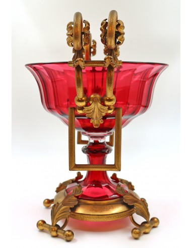 Vidro de cristal boêmio