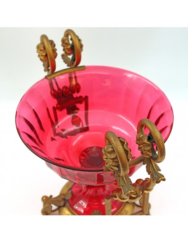 Bohemian Crystal Bowl, XIX century
