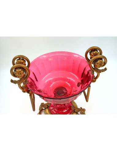 Glass of bohemian crystal