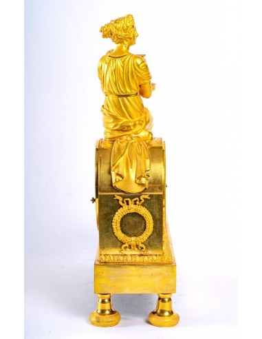 Antique clock in finely chased...