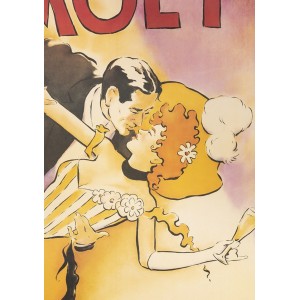 Moët Champagne Couple Poster 2