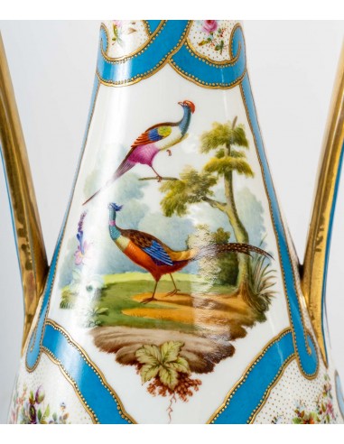 Porcelanowy kominek, XIX wiek