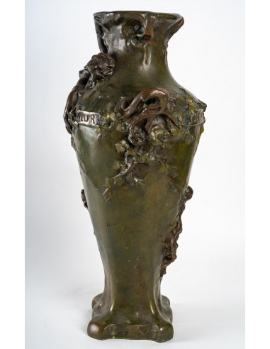 Wazy brązowe, art nouveau, 1900