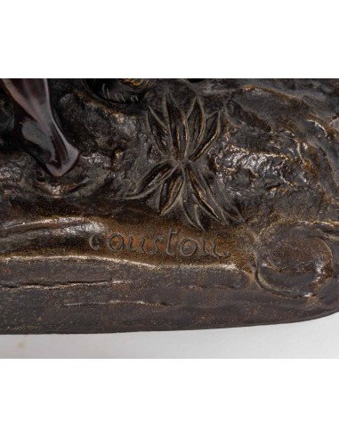 Escultura de bronce de Guillaume...