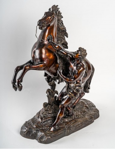 Bronzeskulptur von Guillaume Coustou.