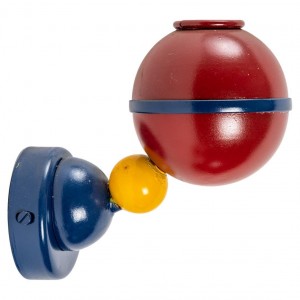 Prototype of metal application with polychrome sphere decor.

france, 1970