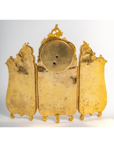 Small folding screen, 19th century.