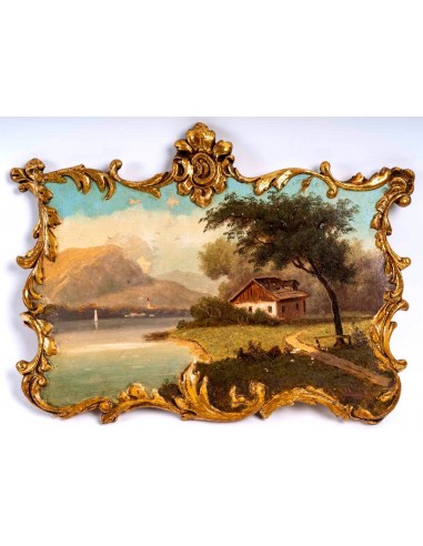 Coppia piastre in terracotta, louis...