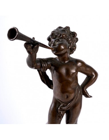 Par de august músicos maisau em bronze