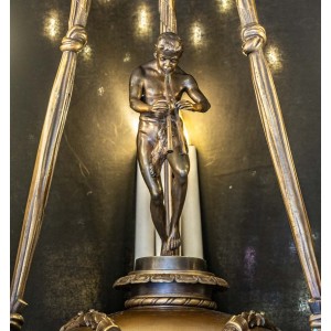Lâmpada em forma de bronze com flauta
antiguidades, design, decoração, luxo, galeria de arte, apostas, França, estilo, antiguida 2