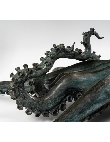 "章鱼"，青铜餐桌，Fonderie Chapon