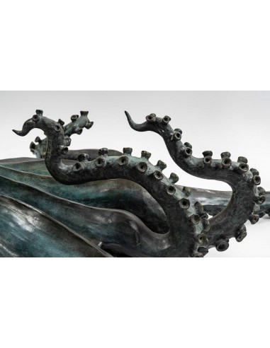 "章鱼"，青铜餐桌，Fonderie Chapon