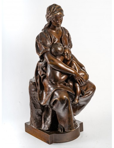 Socha Paula Duboise "La Mère", bronz...