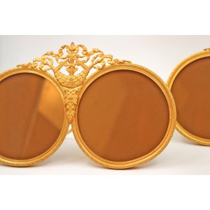 Par de fotos em bronze... 2