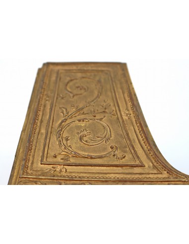 Jewelry box, gilded bronze, 19th century