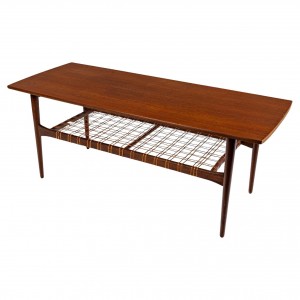 Teck coffee table & wood...