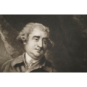 Grabado, Inglaterra, Siglo XIX, Grabado por John Jones, Retrato de James Fose según Sir Joshua Reynolds, 1792 2
