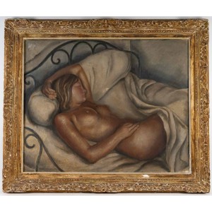 Joven dormida, Francia, 1935