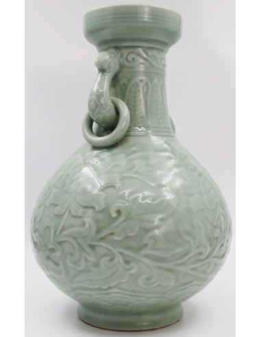 Jarra grande de celadon da China,...